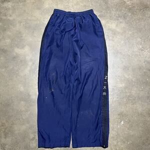 Vintage 90s Nike Navy Windbreaker Sweatpants 34x31